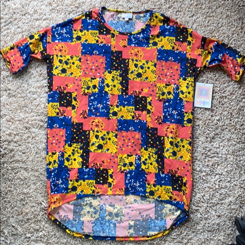Retro colored floral Irma